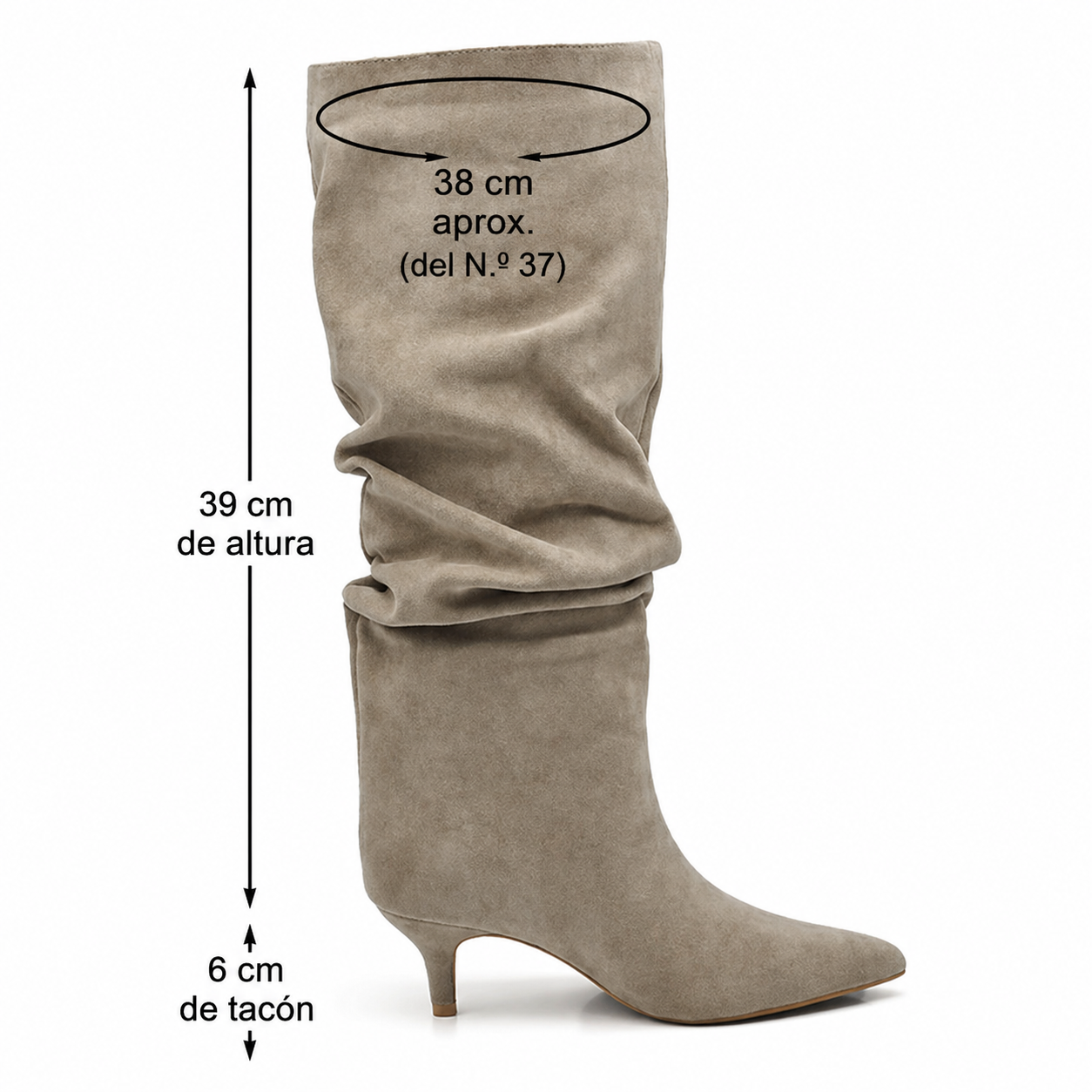 Sevilla | Botas Altas de Ante