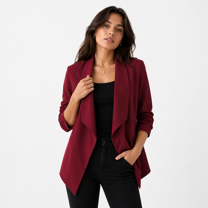 Sara | Blazer Elegante con Frente Abierto