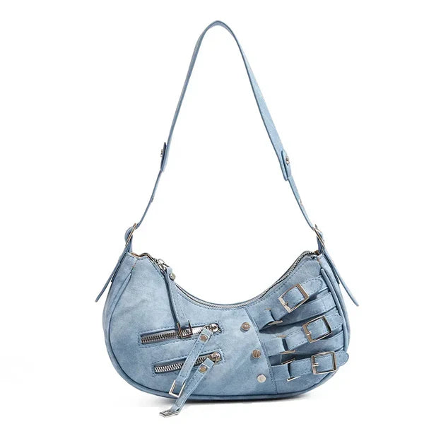 Victoria | Bolso Baguette de cuero