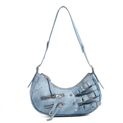 Victoria | Bolso Baguette de cuero
