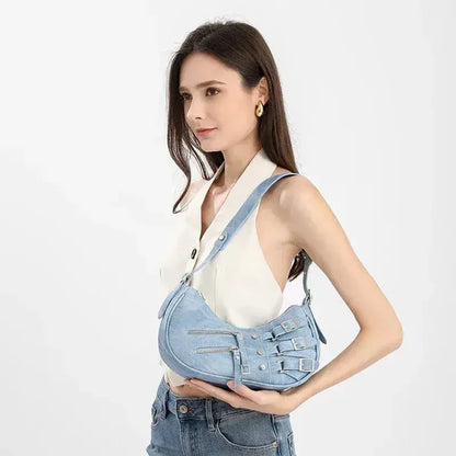 Victoria | Bolso Baguette de cuero
