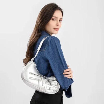 Victoria | Bolso Baguette de cuero
