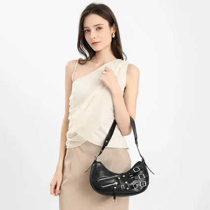 Victoria | Bolso Baguette de cuero