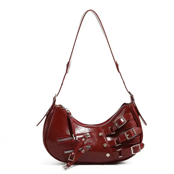 Victoria | Bolso Baguette de cuero