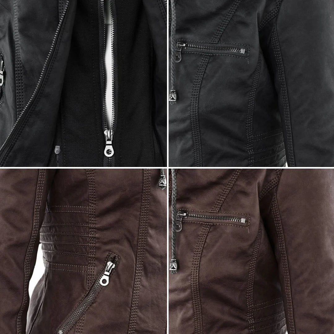 Monika | Chaqueta de Piel Vegana