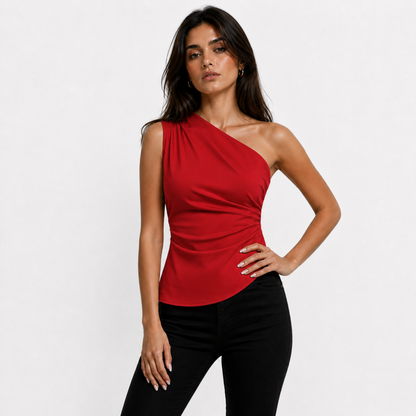 Leonor | Top Cruzado Elegante Mujer Primavera Slim Fit Moda Chic