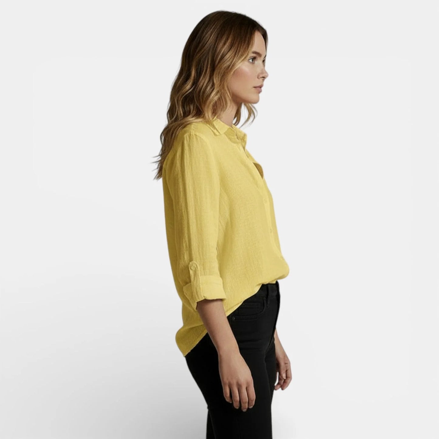 Cloe  | Blusa Primavera con Botones Elegante