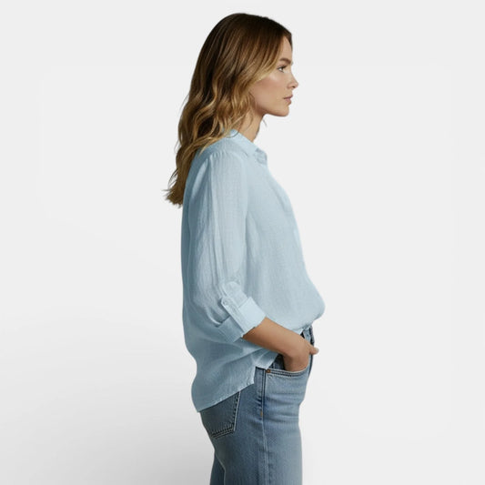 Cloe  | Blusa Primavera con Botones Elegante