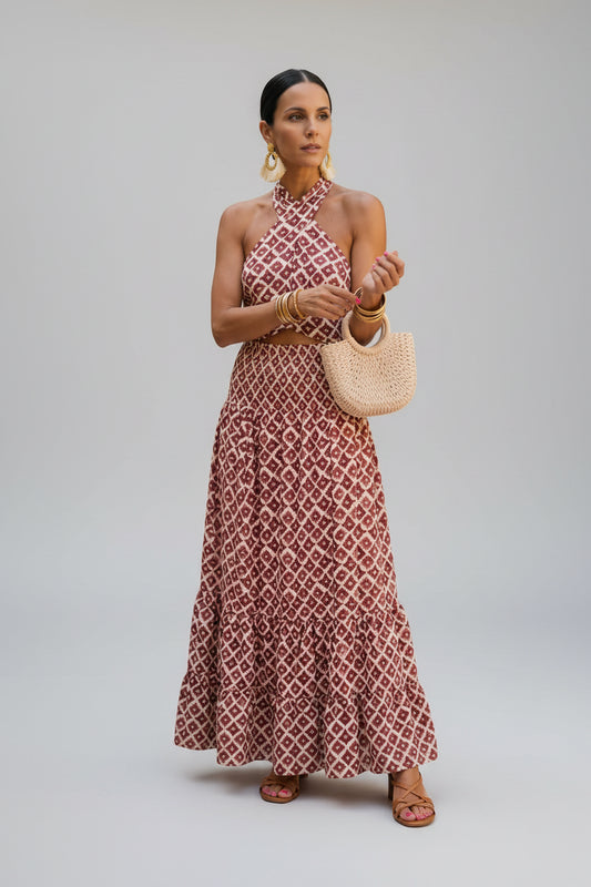 Elsa | Conjunto Elegante con Diseño de Hombros Descubiertos