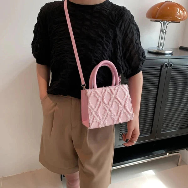 Valentina | Bolso satchel vaquero